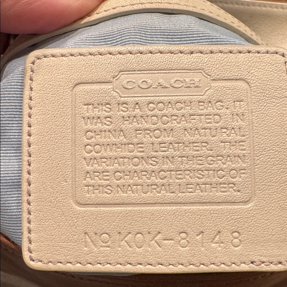 Authentic Coach Purse - Picture 3 of 3